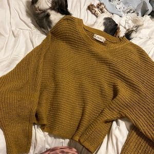 Cute mustard sweater